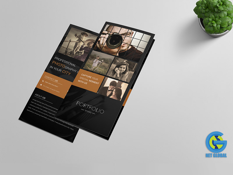 Photography flyer print