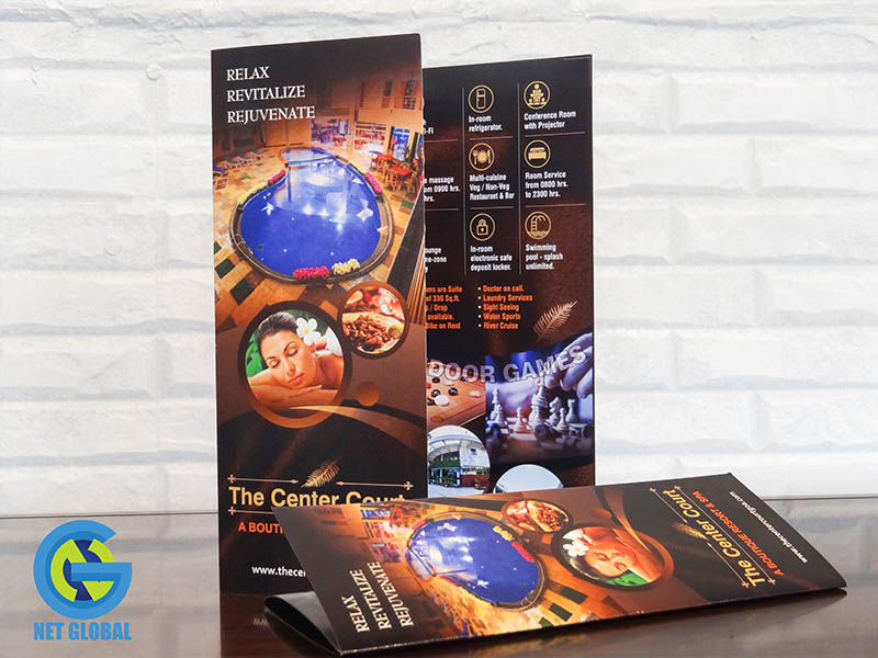 Hotel brochure print